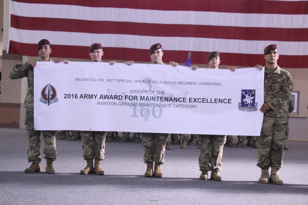 Night Stalkers earn 2016 U.S. Army Award for Maintenance Excellence