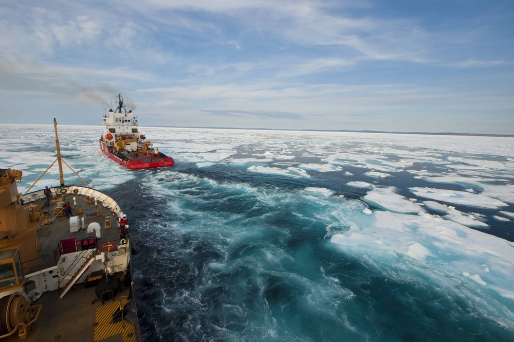 CGC Maple Northwest Passage transit