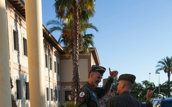 MARFOREURAF General Visits SPMAGTF-CR-AF