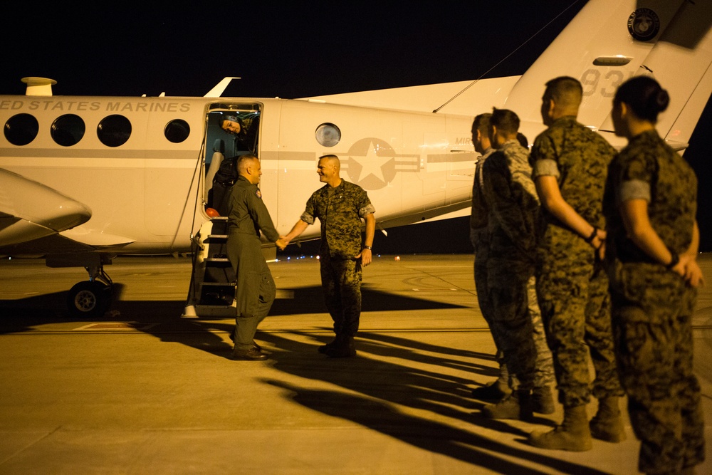 MARFOREURAF General Visits SPMAGTF-CR-AF