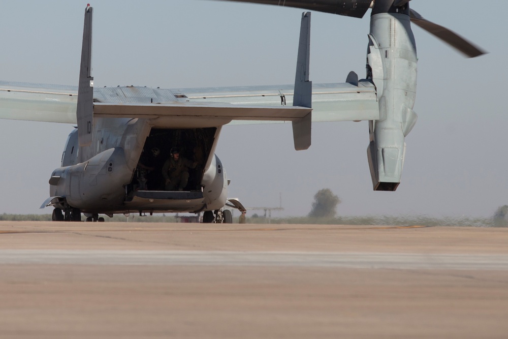 MARFOREURAF General Visits SPMAGTF-CR-AF