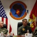 II Marine Expeditionary Force Commanding General Visits SPMAGTF-CR-AF