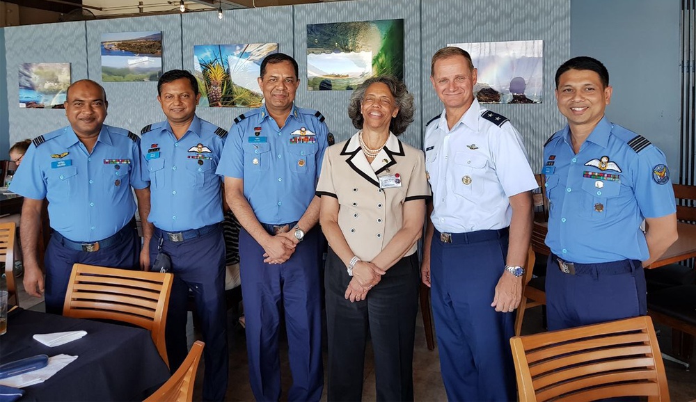 U.S., Bangladesh Airmen increase interoperability during talks