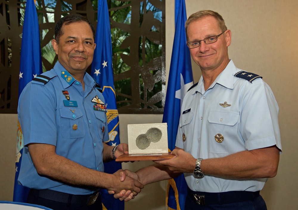 U.S., Bangladesh Airmen increase interoperability during talks
