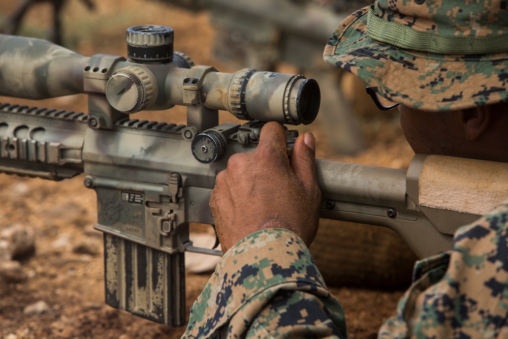 Hunters from afar: Scout sniper candidates practice accuracy