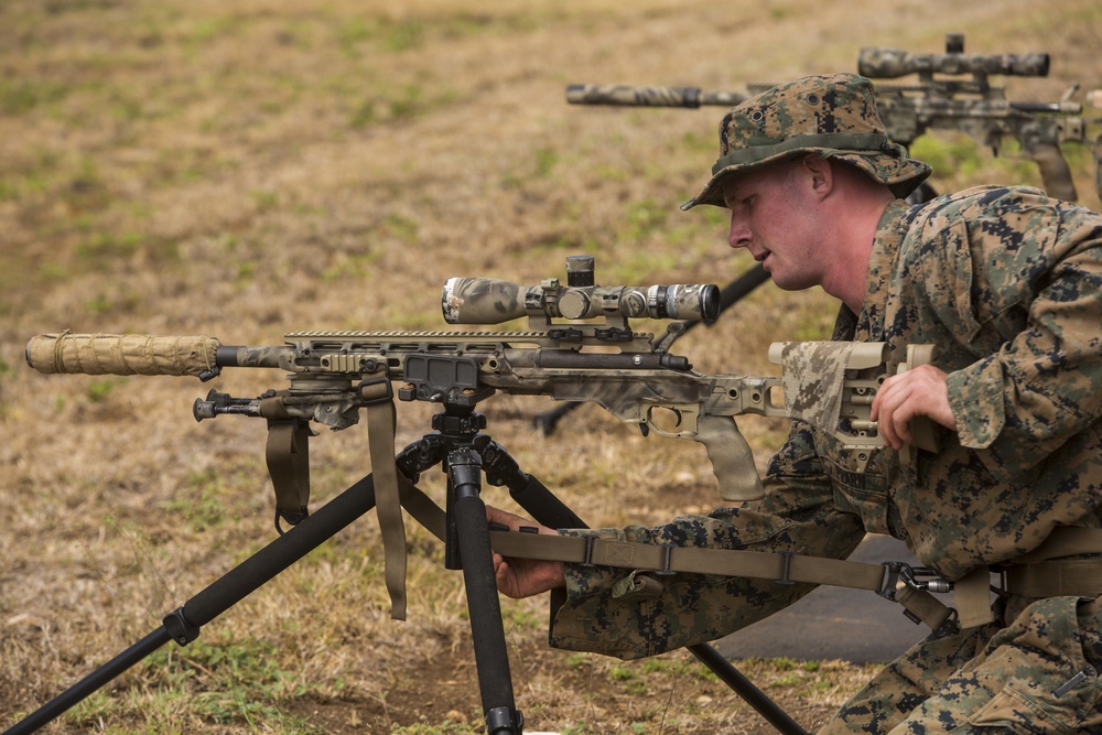 Hunters from afar: Scout sniper candidates practice accuracy