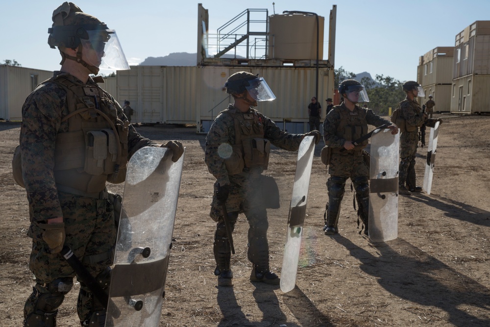 31st MEU Marines engage in embassy reinforcement