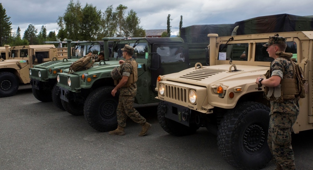 Marine Rotational Force Europe prepares equipment for Exercise Agile Spirit