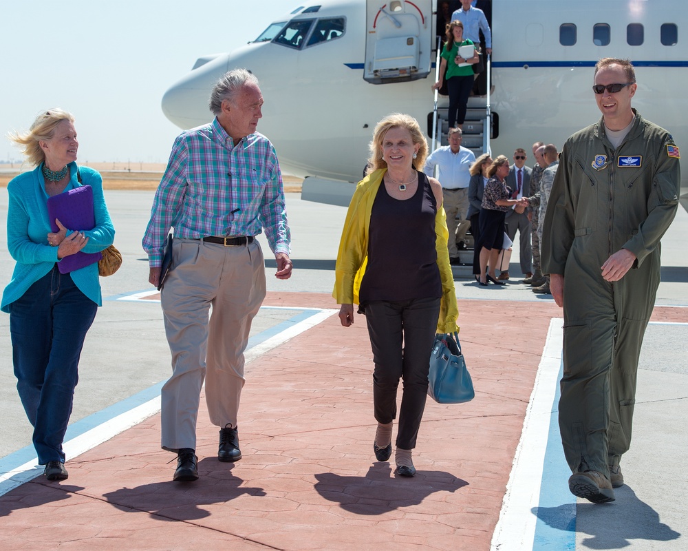 Congressional Delegation visits Travis AFB