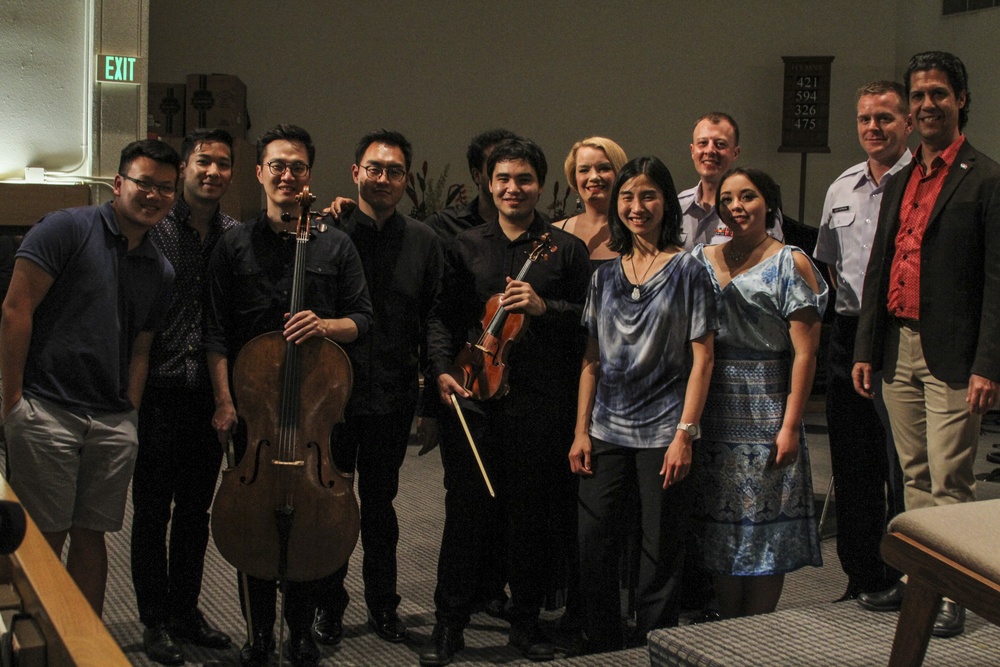 PACAF band members explore chamber music with Hawaii International Music Festival