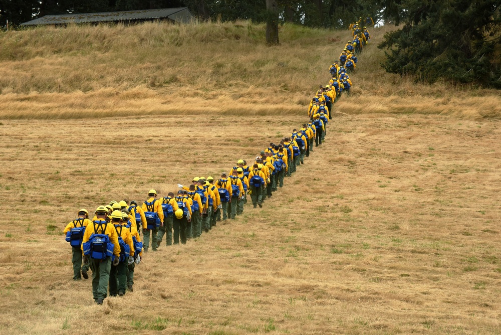 Training prepares Oregon Guardsmen for fighting fires