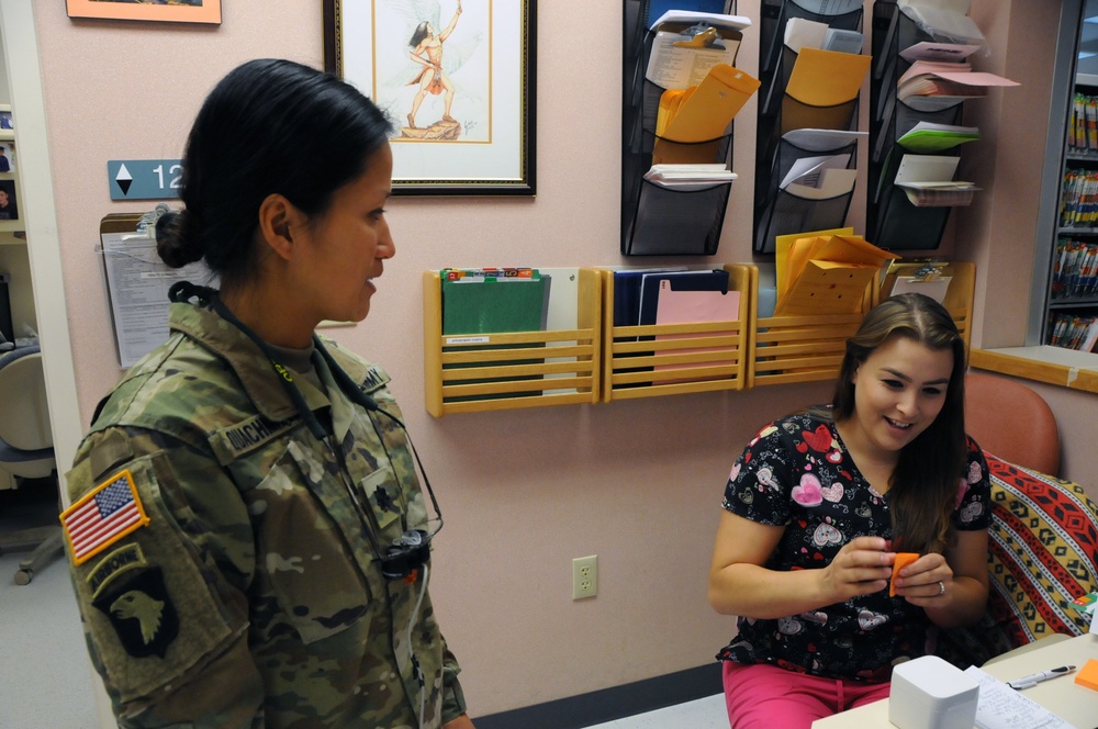Soldiers provide needed medical services for Fort Belknap community