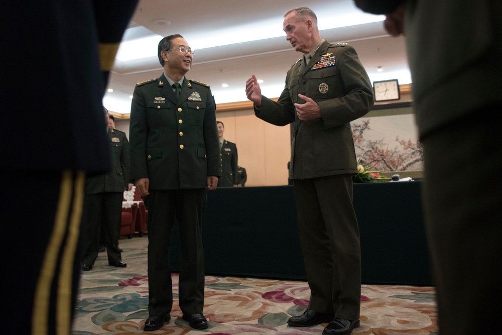 CJCS signs Joint Staff Mechanism with PRC Counterpart
