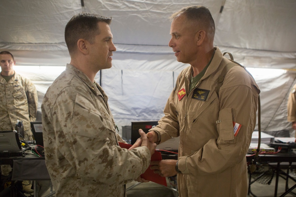 Marine with MAG-26 receives award