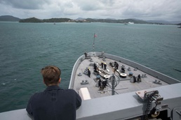 USS San Diego (LPD 22) Phuket Thailand Arrival