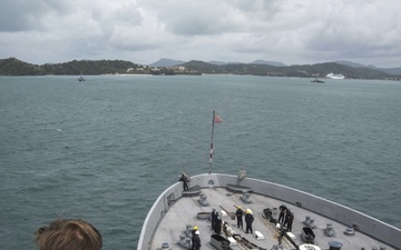USS San Diego Arrives In Phuket, Thailand