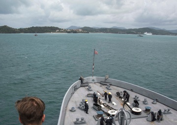 USS San Diego Arrives In Phuket, Thailand
