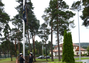 Former Landstuhl Regional Medical Center patients light Invictus Games torch before competition in Canada, thank medical team