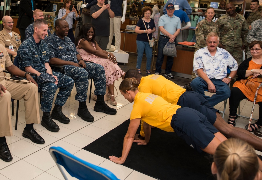 Bethesda Navy Exchange Hosts CPO Fashion Show