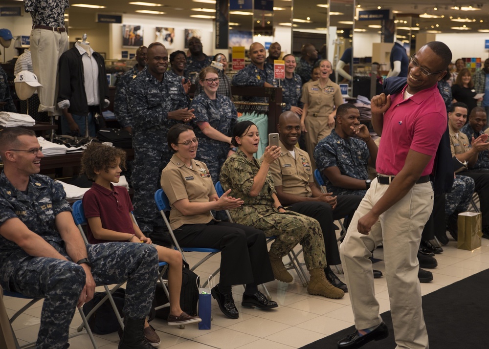 Bethesda Navy Exchange Hosts CPO Fashion Show