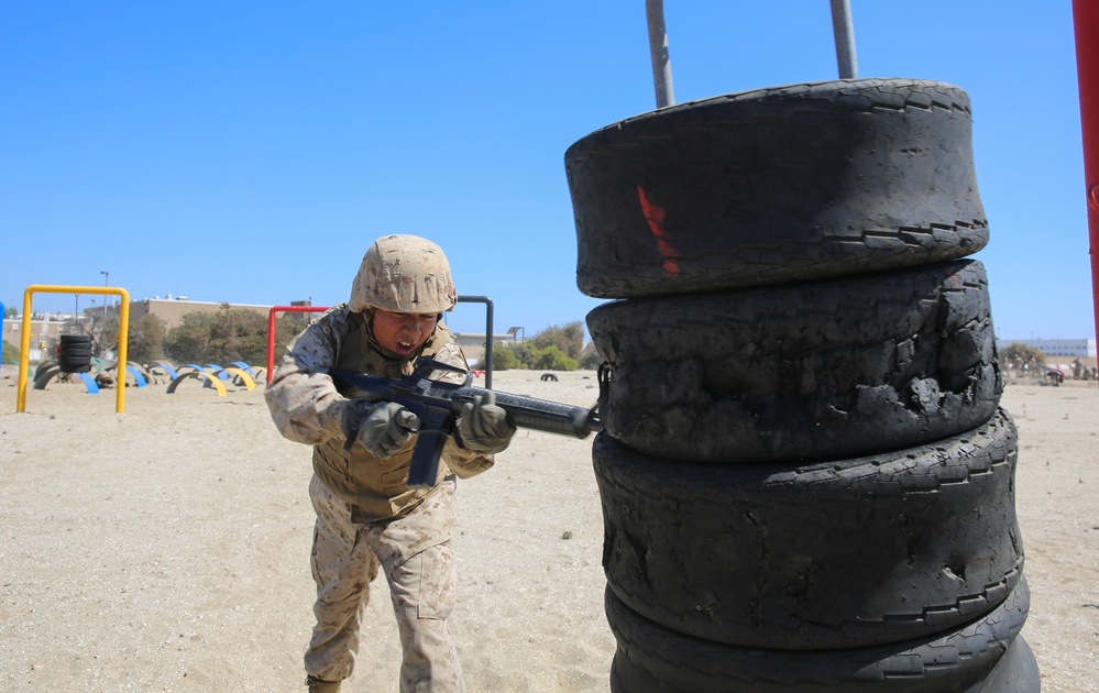 Charlie Company - Bayonet Assault Course