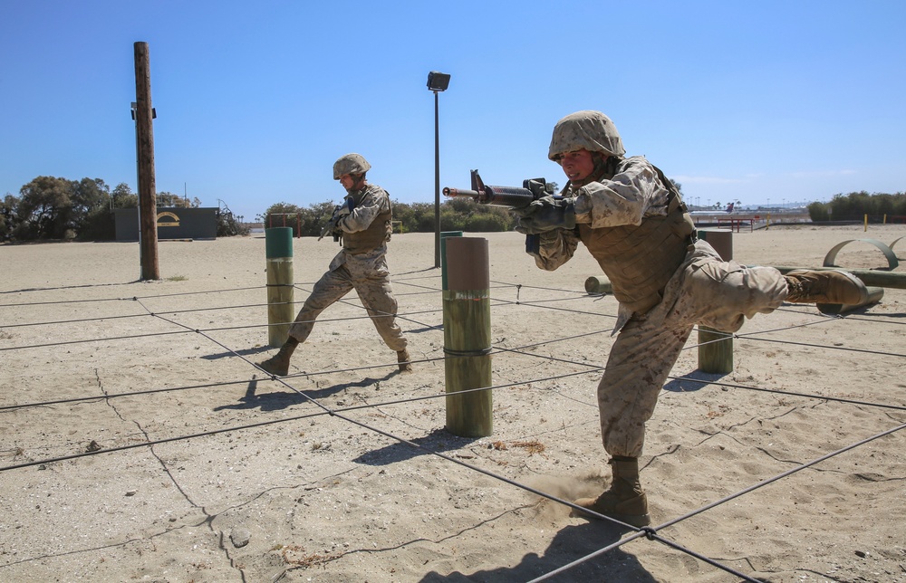 Charlie Company - Bayonet Assault Course