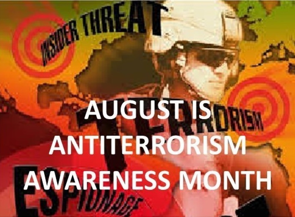 DVIDS - News - August Is Antiterrorism Awareness Month