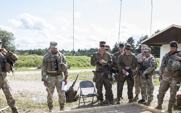 6th ANGLICO Marines and Georgian soldiers prepare for deployment in support of Operation Freedom's Sentinel