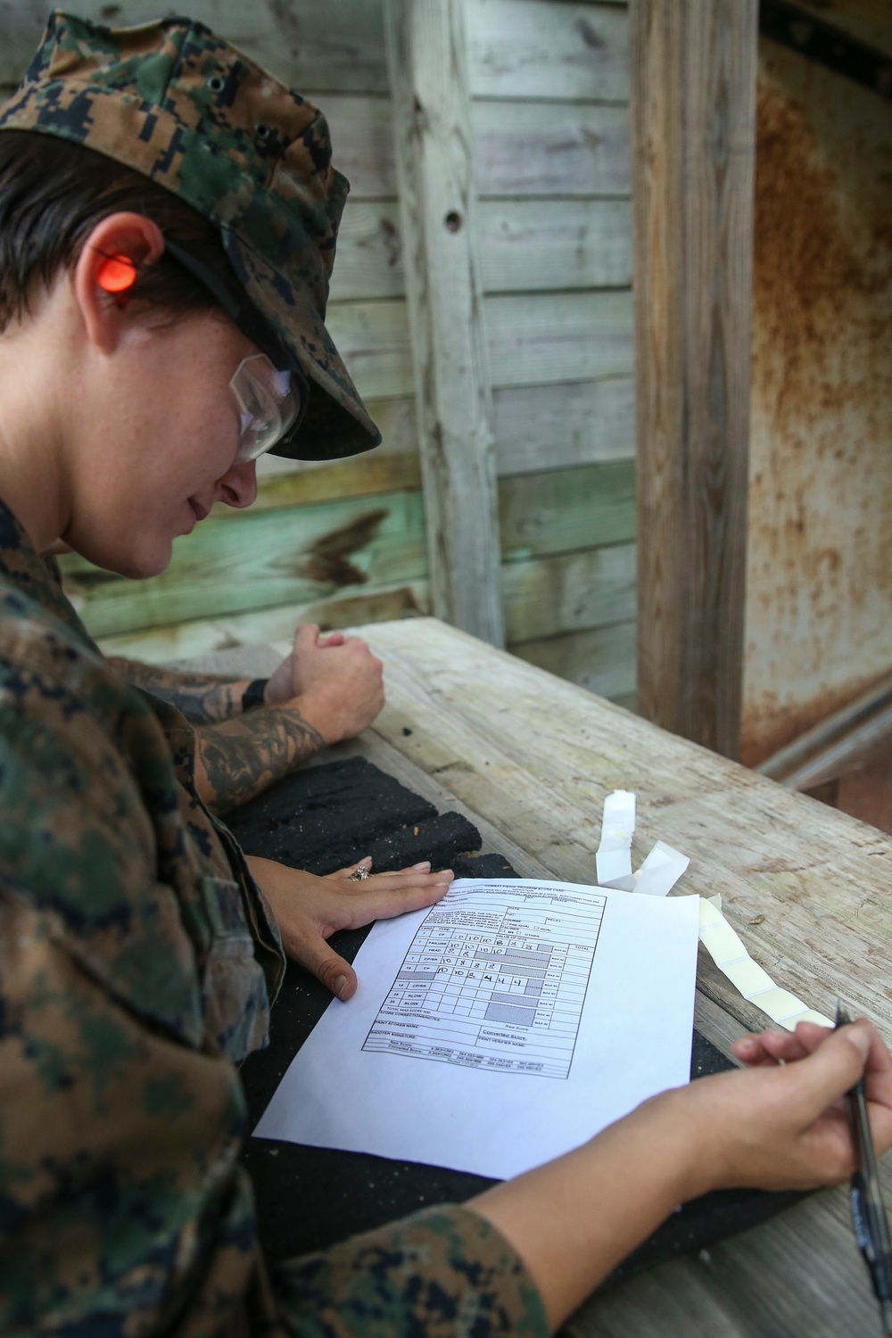 2nd Dental Battalion qualifies with the M9