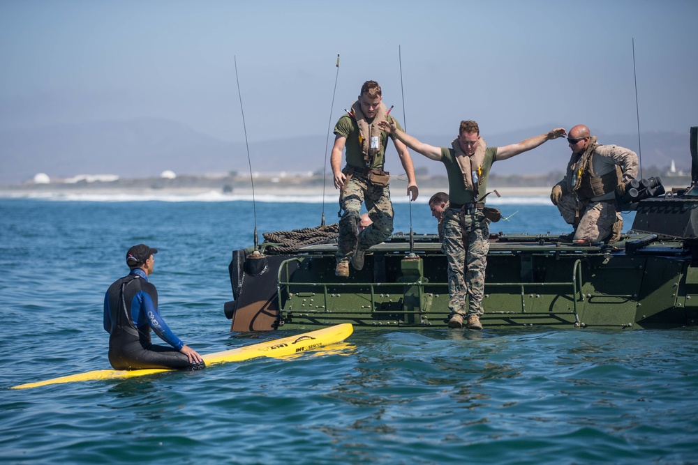 Annual Surf Qual with 3rd Assault Amphibian Battalion