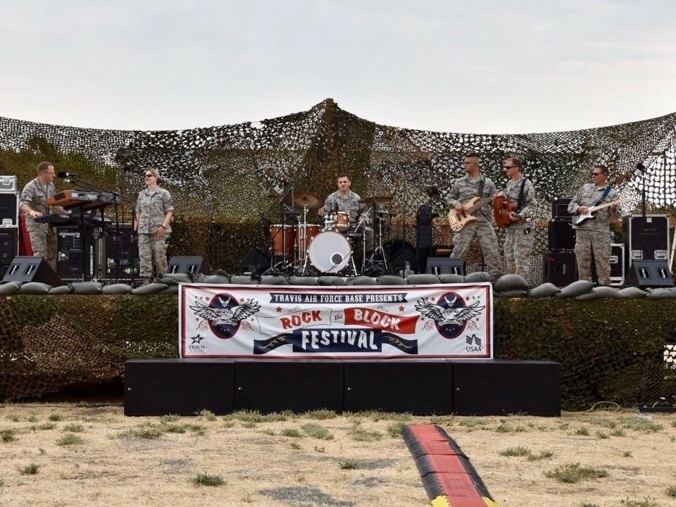 Mobility Rocks The Block For Travis Air Force Base Community