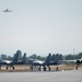 142nd FW F-15 Eagles fly out