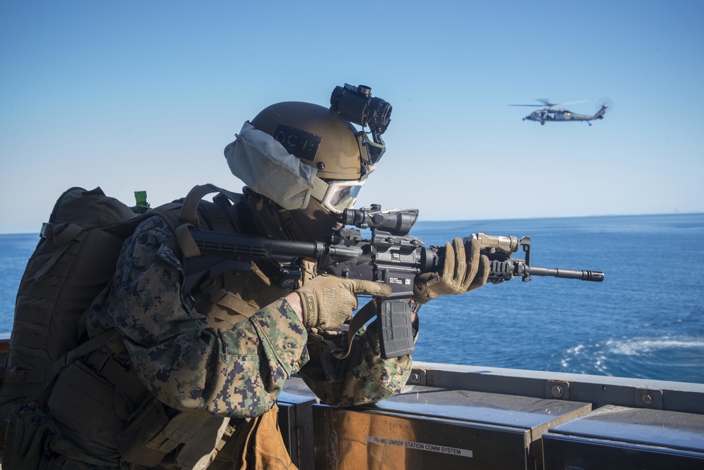 31st MEU Conducts Maritime Interdiction Operations (VBSS)