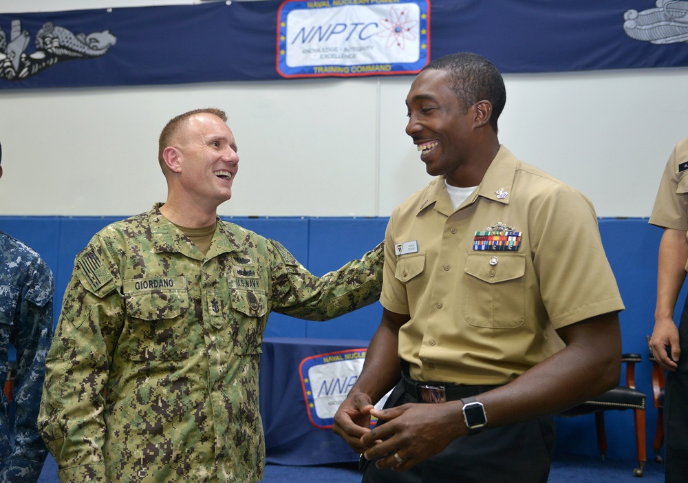 MCPON Visits Joint Base Charleston