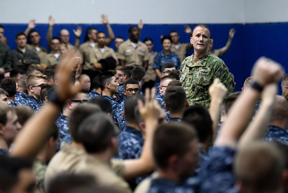 MCPON Visits Joint Base Charleston