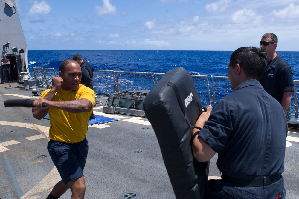 USS Sterett Western Pacific Deployment