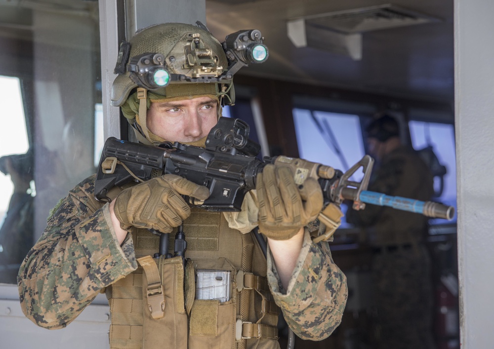 31st MEU Conducts Maritime Interdiction Operations (VBSS)