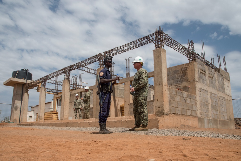 CJTF-HOA Seabees leave behind strong bonds with a Djiboutian village prior to re-deployment