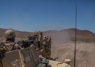 Melting pot: Marines with 1/1 and 2nd AAB conduct integrated live-fire range