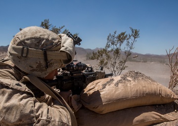 Melting pot: Marines with 1/1 and 2nd AAB conduct integrated live-fire range