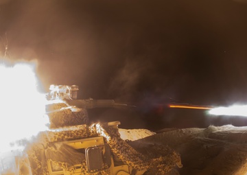 Melting pot: Marines with 1/1 and 2nd AAB conduct integrated live-fire range