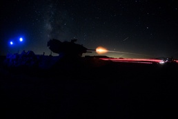 Melting pot: Marines with 1/1 and 2nd AAB conduct integrated live-fire range