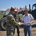 Maj. Joshua Standridge receives commendation from Romanian Mayor