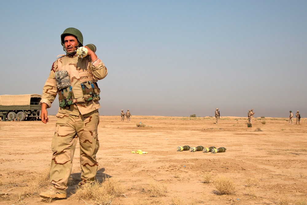 ISF mortar training