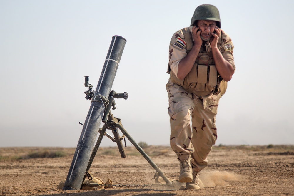 ISF mortar training