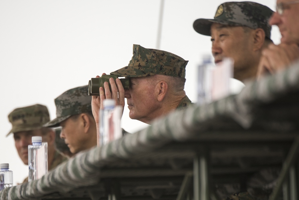 CJCS meets PRC troop in Shenyang