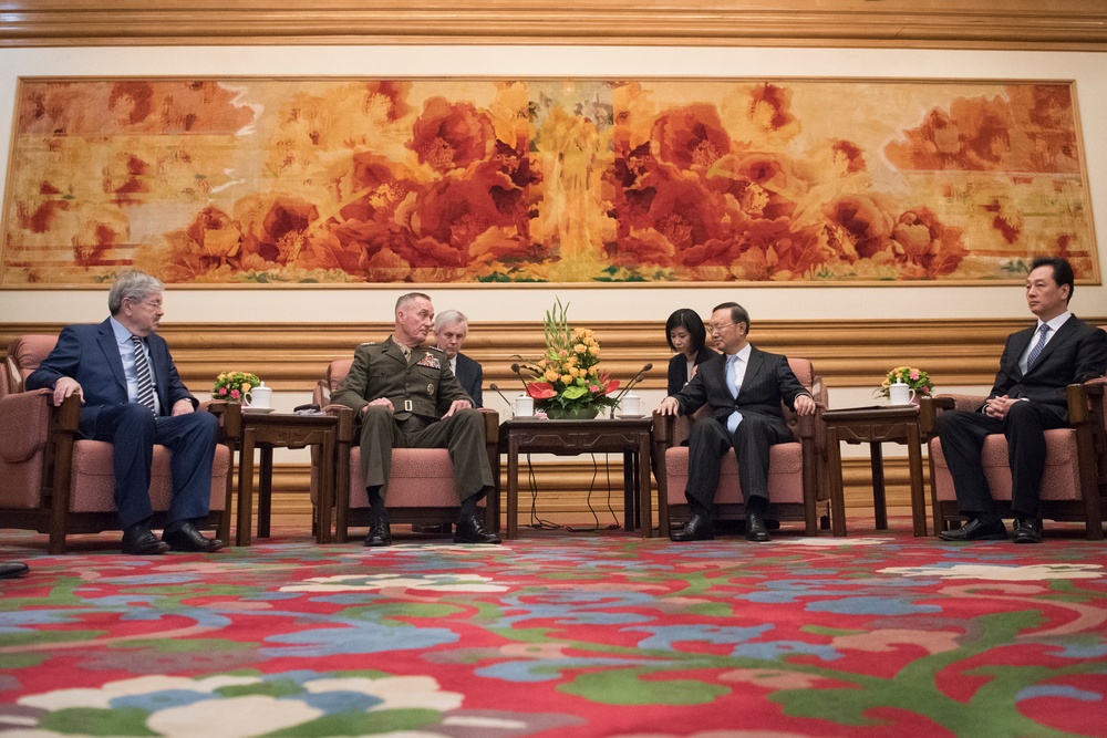 CJCS meets with PRC Counterpart