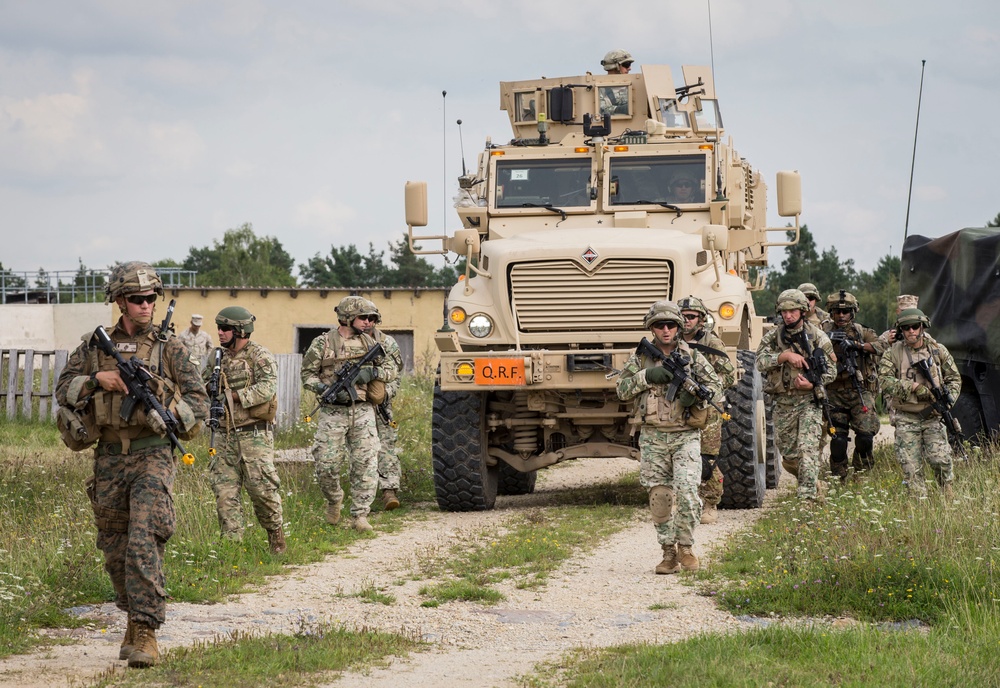 Marines tackle their pre-deployment, Mission Rehearsal Exercise