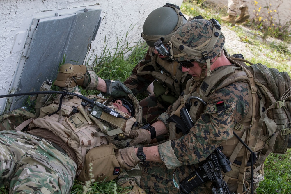 Marines tackle their pre-deployment, Mission Rehearsal Exercise