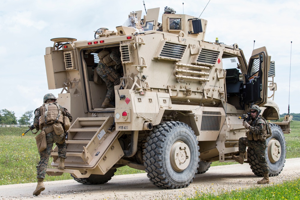 Marines tackle their pre-deployment, Mission Rehearsal Exercise